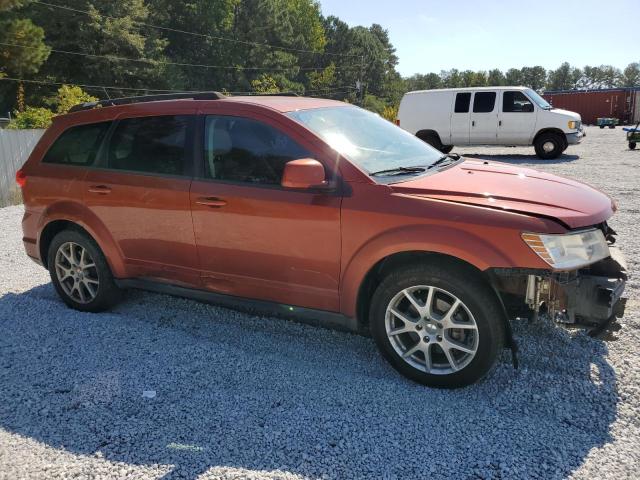 3C4PDCBG8ET181700 - 2014 DODGE JOURNEY SXT ORANGE photo 4