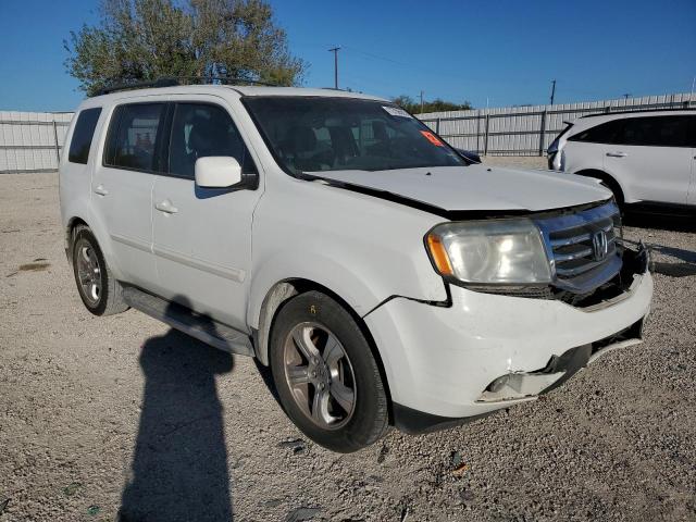 5FNYF3H59EB027743 - 2014 HONDA PILOT EXL WHITE photo 4