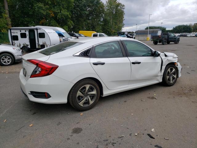 2HGFC2F67KH518678 - 2019 HONDA CIVIC LX WHITE photo 3