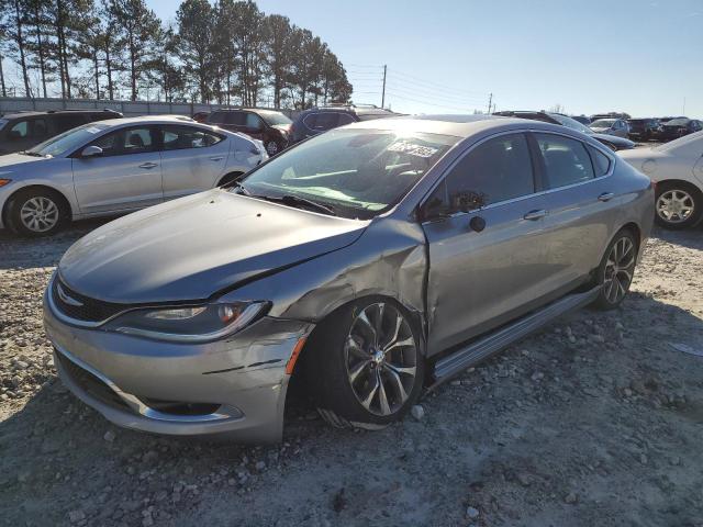 1C3CCCCB0GN134298 - 2016 CHRYSLER 200 C SILVER photo 1