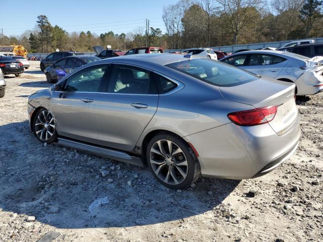 1C3CCCCB0GN134298 - 2016 CHRYSLER 200 C SILVER photo 2