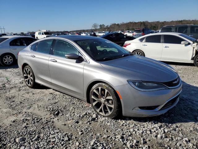 1C3CCCCB0GN134298 - 2016 CHRYSLER 200 C SILVER photo 4