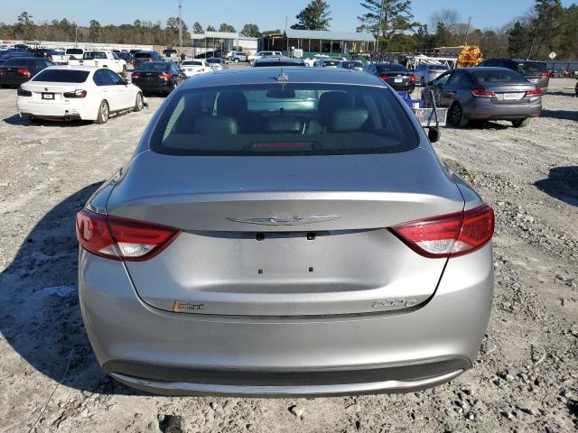 1C3CCCCB0GN134298 - 2016 CHRYSLER 200 C SILVER photo 6