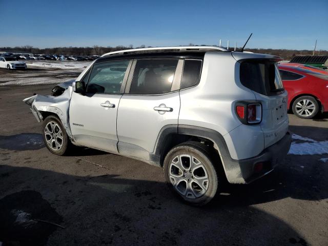 ZACCJBDT9GPE23660 - 2016 JEEP RENEGADE LIMITED SILVER photo 2