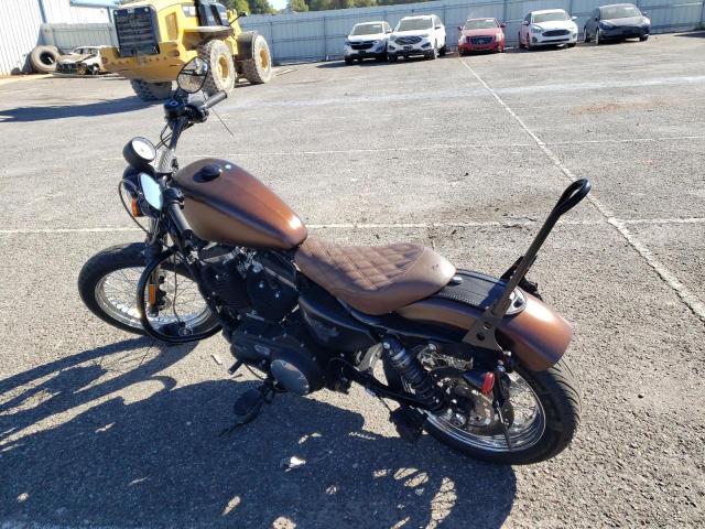 1HD4LE219KC406824 - 2019 HARLEY-DAVIDSON XL883 N BROWN photo 3