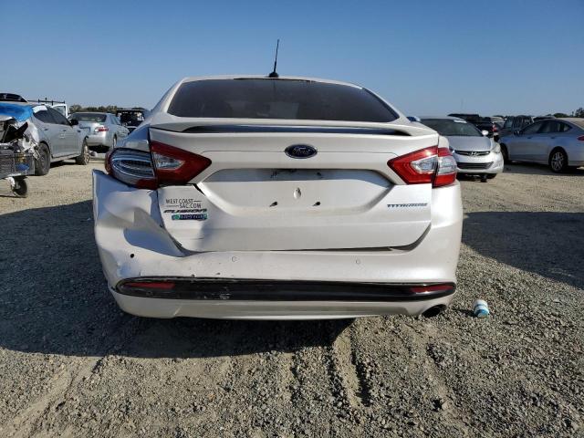 3FA6P0SU4GR195977 - 2016 FORD FUSION TITANIUM PHEV WHITE photo 6