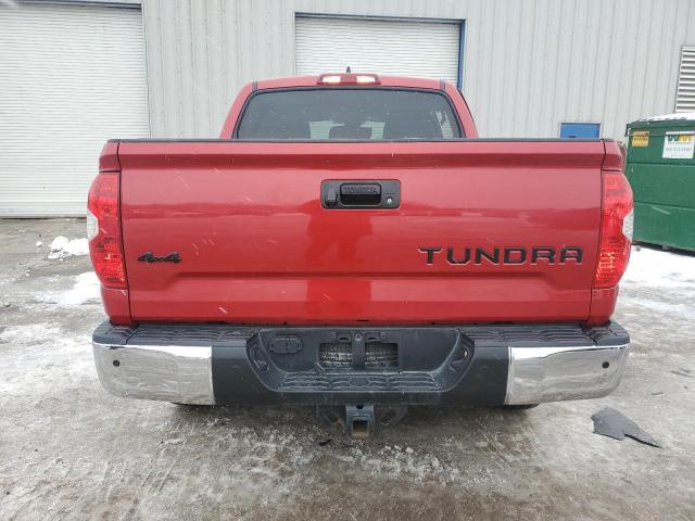 5TFDY5F1XMX021913 - 2021 TOYOTA TUNDRA CREWMAX SR5 RED photo 6