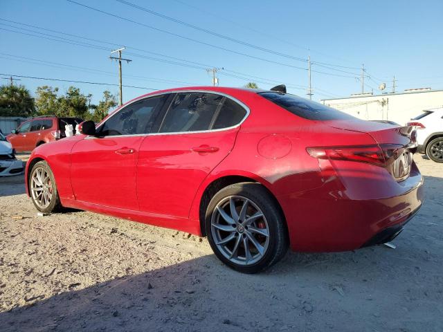 ZARFAEDN1J7589312 - 2018 ALFA ROMEO GIULIA Q4 RED photo 2