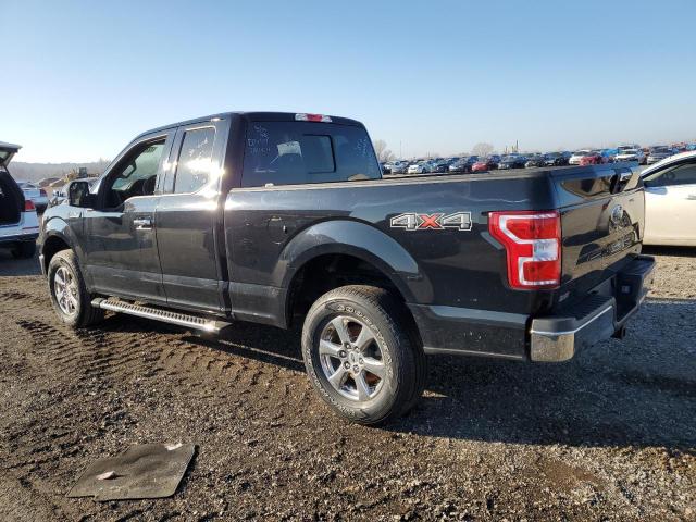 1FTEX1EPXJKD80905 - 2018 FORD F150 SUPER CAB BLACK photo 2