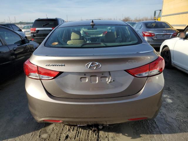 5NPDH4AE9CH131799 - 2012 HYUNDAI ELANTRA GLS TAN photo 6