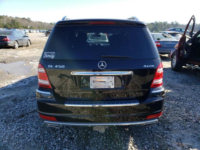 4JGBF7BE1CA790038 - 2012 MERCEDES-BENZ GL 450 4MATIC BLACK photo 6