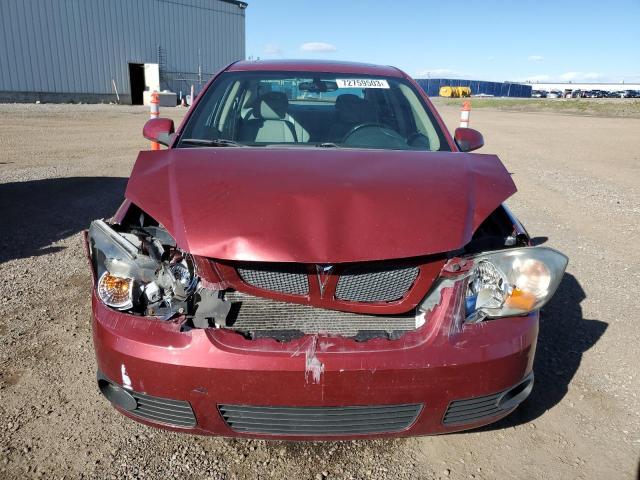 1G2AL55F987282247 - 2008 PONTIAC G5 SE RED photo 5