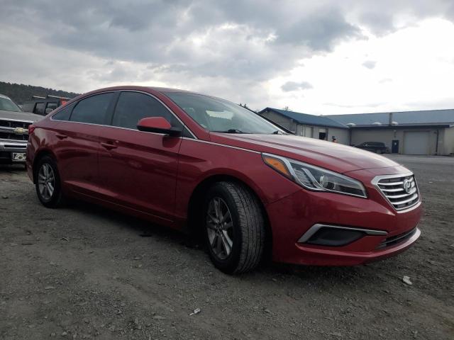 5NPE24AF5HH504567 - 2017 HYUNDAI SONATA SE RED photo 4