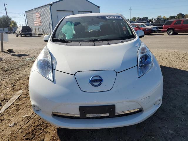 1N4AZ0CP8DC419551 - 2013 NISSAN LEAF S WHITE photo 5