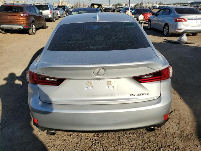 JTHBA1D22G5023279 - 2016 LEXUS IS 200T SILVER photo 6