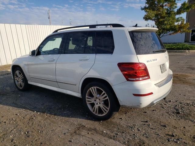 WDCGG8JB9DG027519 - 2013 MERCEDES-BENZ GLK 350 4MATIC WHITE photo 2