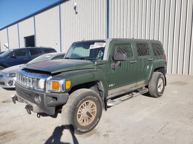 5GTDN136068184707 - 2006 HUMMER H3 GREEN photo 1