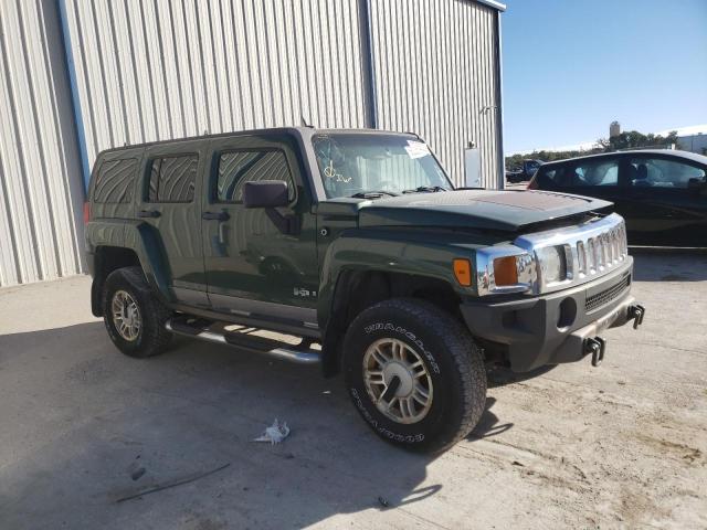 5GTDN136068184707 - 2006 HUMMER H3 GREEN photo 4