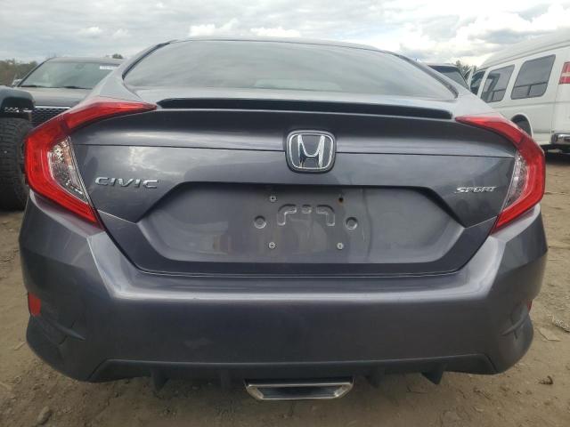 19XFC2F83ME200555 - 2021 HONDA CIVIC SPORT GRAY photo 6