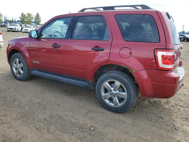 1FMCU93128KB74187 - 2008 FORD ESCAPE XLT RED photo 2