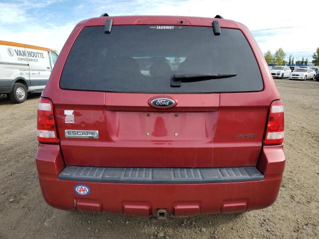 1FMCU93128KB74187 - 2008 FORD ESCAPE XLT RED photo 6