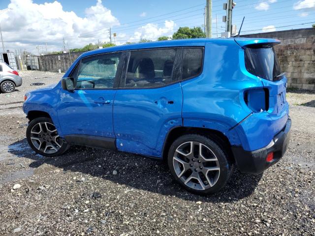 ZACNJAAB7LPL97436 - 2020 JEEP RENEGADE SPORT BLUE photo 2