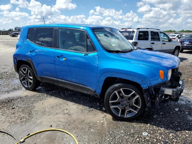 ZACNJAAB7LPL97436 - 2020 JEEP RENEGADE SPORT BLUE photo 4