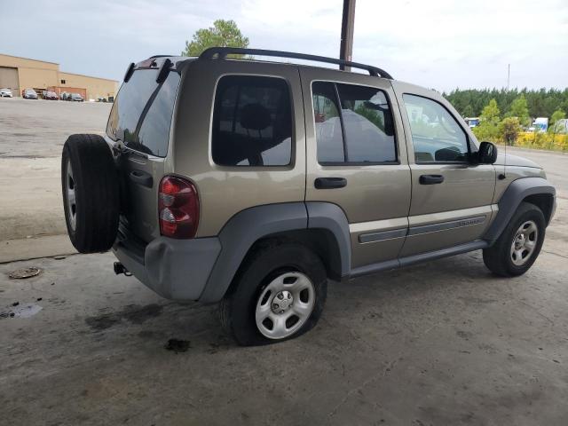 1J4GK48K85W651333 - 2005 JEEP LIBERTY SPORT GOLD photo 3