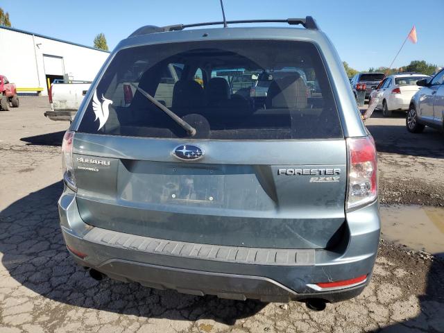 JF2SHAEC4DH415485 - 2013 SUBARU FORESTER LIMITED BLUE photo 6