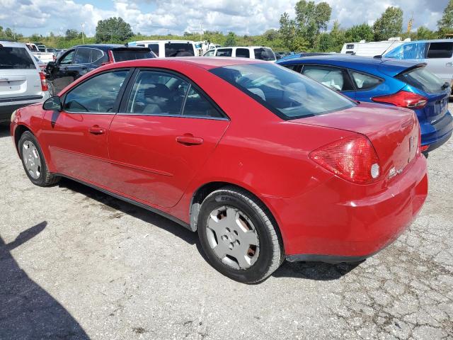 1G2ZF58B174137884 - 2007 PONTIAC G6 VALUE LEADER RED photo 2