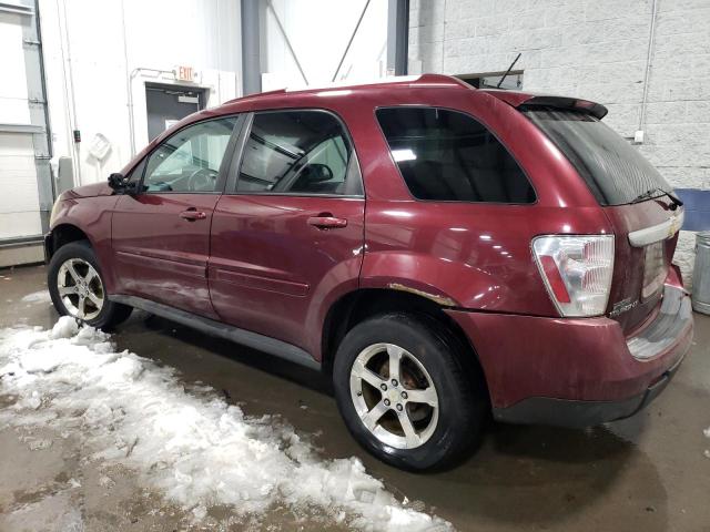 2CNDL73F476048230 - 2007 CHEVROLET EQUINOX LT MAROON photo 2