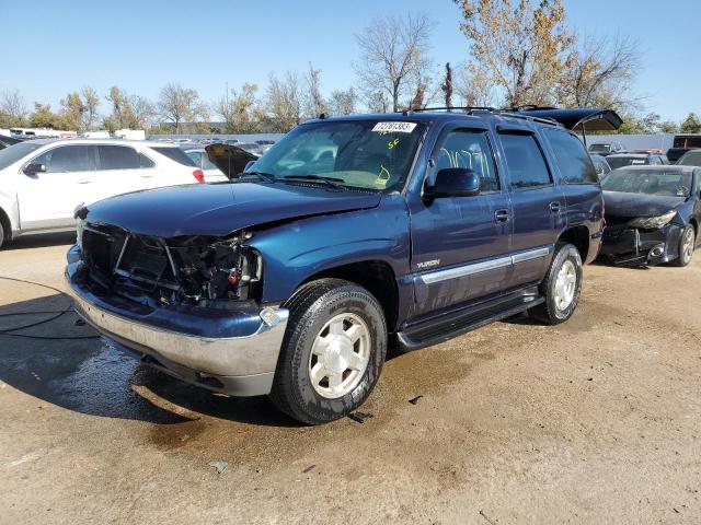 1GKEK13Z74R117600 - 2004 GMC YUKON BLUE photo 1