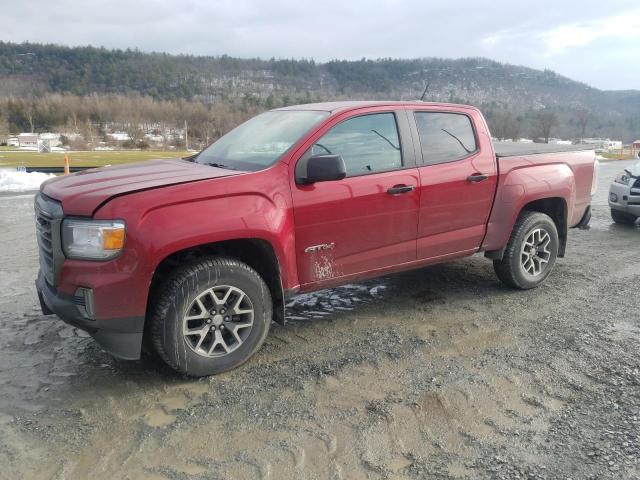 1GTG6FEN6M1297098 - 2021 GMC CANYON AT4 RED photo 1