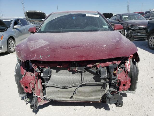 4T1F11AK7NU070507 - 2022 TOYOTA CAMRY XLE RED photo 5