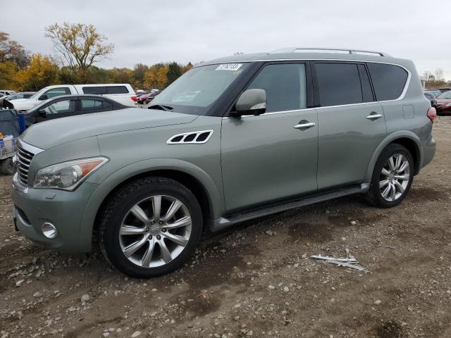 JN8AZ2NE6B9000145 - 2011 INFINITI QX56 GREEN photo 1