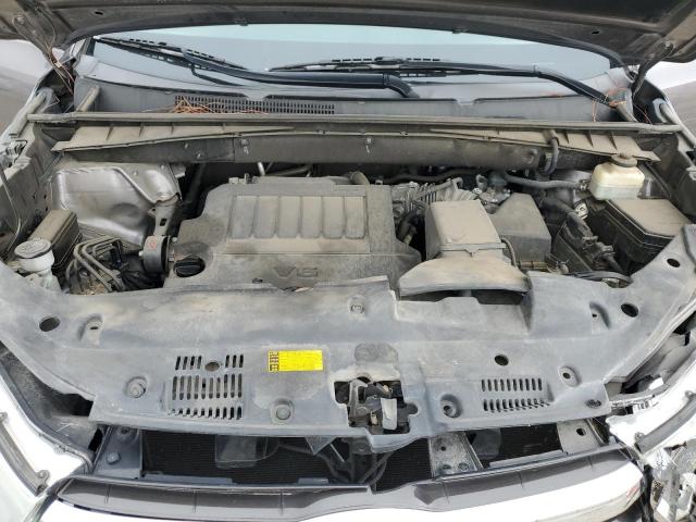 5TDKKRFH8GS501813 - 2016 TOYOTA HIGHLANDER XLE Boz foto 12