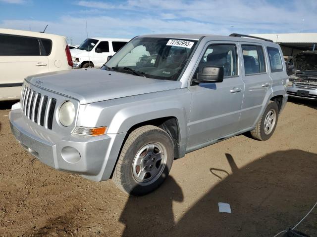 1J4NF2GB5AD601349 - 2010 JEEP PATRIOT SPORT SILVER photo 1