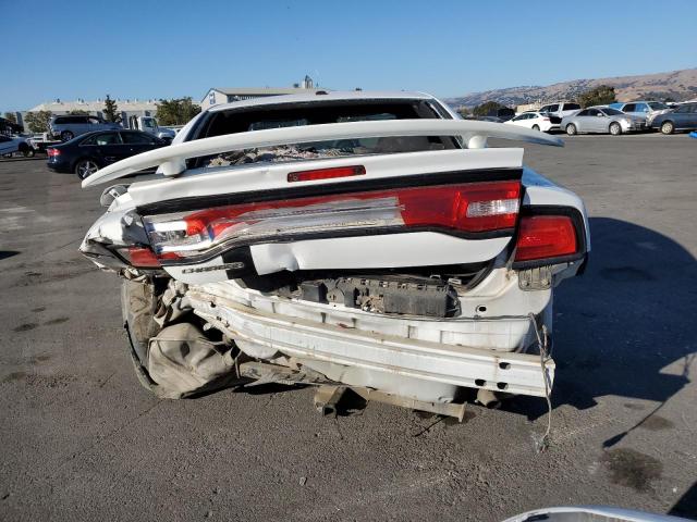 2C3CDXHG4EH140054 - 2014 DODGE CHARGER SXT WHITE photo 6