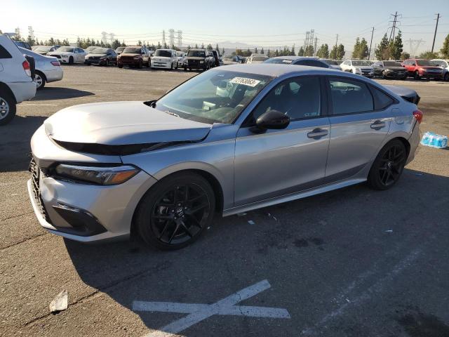 2HGFE2F59NH566589 - 2022 HONDA CIVIC SPORT ვერცხლისფერი ფოტო 1