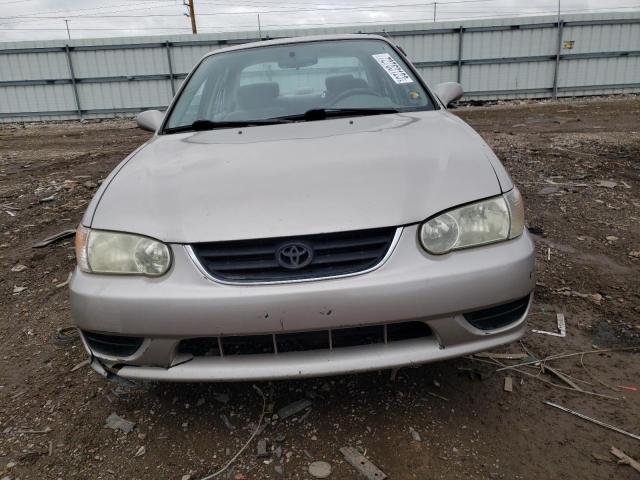 1NXBR12E52Z570273 - 2002 TOYOTA COROLLA CE BEIGE photo 5