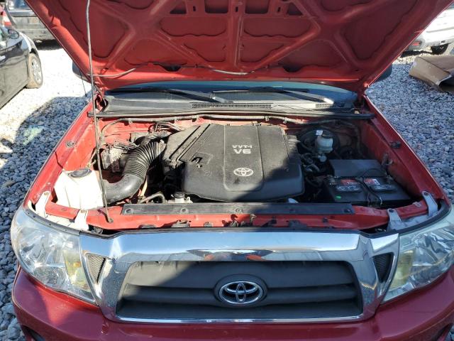 5TEUU4ENXAZ671517 - 2010 TOYOTA TACOMA ACCESS CAB Қызыл фото 11