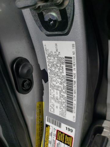3TMJU4GN9DM154825 - 2013 TOYOTA TACOMA DOUBLE CAB PRERUNNER SILVER photo 12