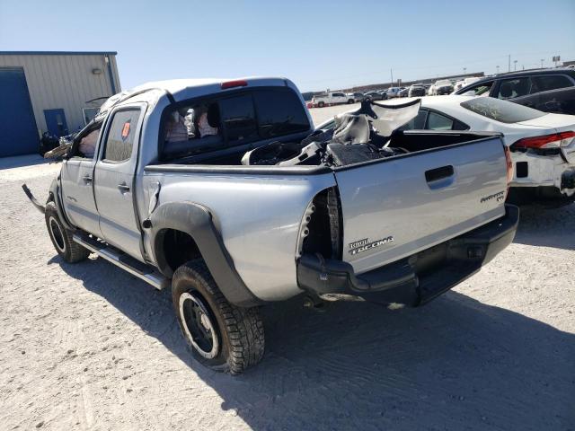 3TMJU4GN9DM154825 - 2013 TOYOTA TACOMA DOUBLE CAB PRERUNNER SILVER photo 2