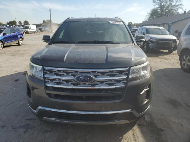 1FM5K7F83KGB11251 - 2019 FORD EXPLORER LIMITED GRAY photo 5