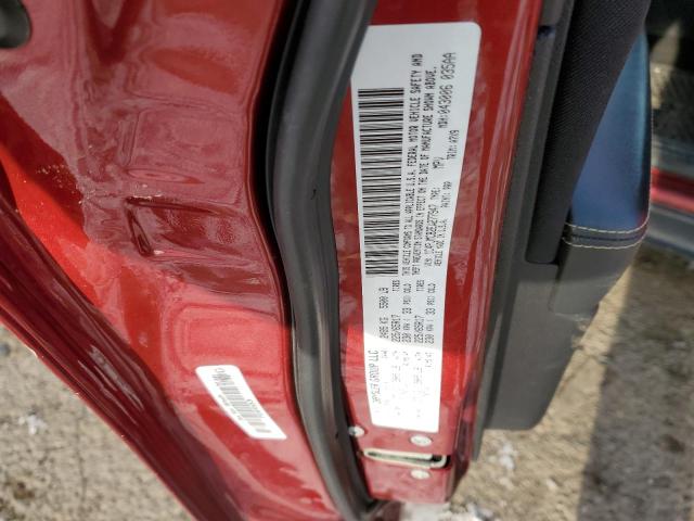 1C4PJMCB2EW277947 - 2014 JEEP CHEROKEE LATITUDE RED photo 13