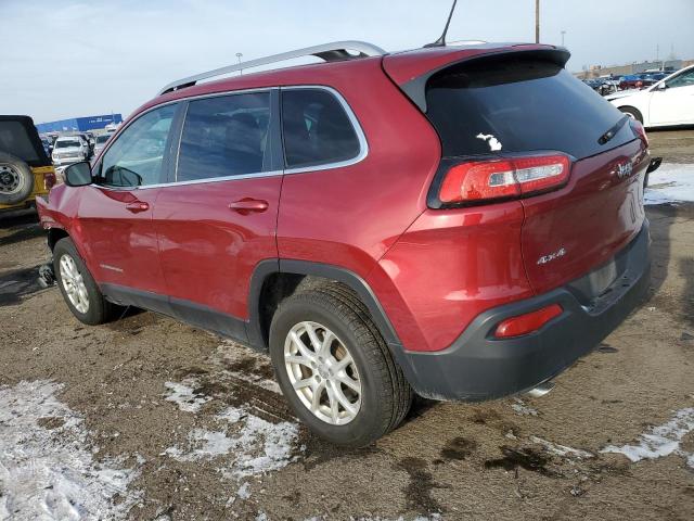 1C4PJMCB2EW277947 - 2014 JEEP CHEROKEE LATITUDE RED photo 2