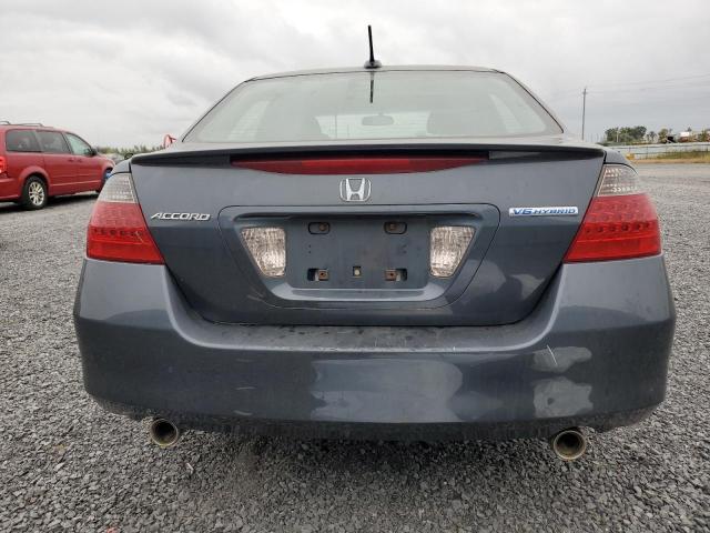 JHMCN36456C800325 - 2006 HONDA ACCORD HYBRID CHARCOAL photo 6