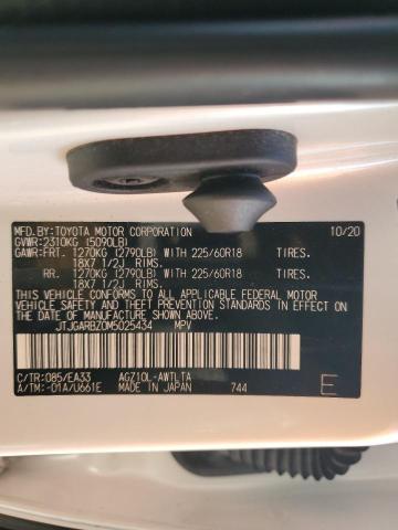 JTJGARBZ0M5025434 - 2021 LEXUS NX 300 BASE Ağ foto 13