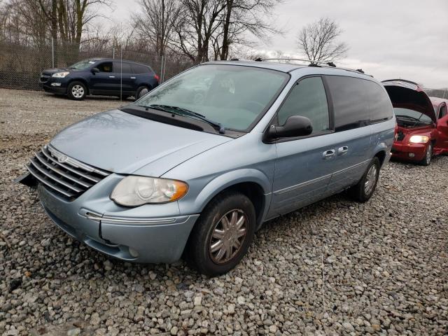 2C8GP64L95R174369 - 2005 CHRYSLER TOWN & COU LIMITED BLUE photo 1