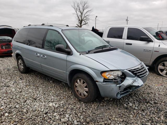 2C8GP64L95R174369 - 2005 CHRYSLER TOWN & COU LIMITED BLUE photo 4